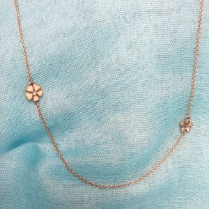 3-11-3 Pandora sterling foating flowers marked ALE s925 beautiful condition